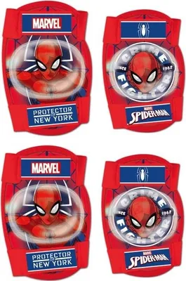 Zdjęcie produktu dla Ochraniacze Spidermana na łokcie i kolana