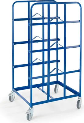 Produktbild von Rollcart Kommissionierwagen 16-4410 blau 2 x 41,0 x 2 x 61,0 x 152,0 cm
