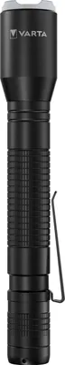Produktbild von Varta Taschenlampe LED inkl. 2x AA Batterien, Aluminium Light F20 Pro Leuchte, Lampe mit drei Leuchtmodi, Taschenleuchte mit Aluminiumgehäuse, texturiertem Griff, stoßfest, Taschenlampe, Aluminium, Acrylnitril-Butadien-Styrol (ABS), Aluminium, Tasten, 1 m, LED