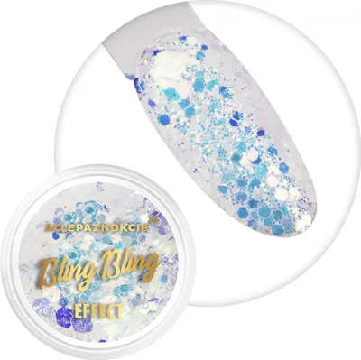 Obrázok produktu pre Bling Bling Effect Nail Powder Allepaznokcie 1 g č. 08