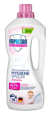 Produktbild von IMPRESAN Hygienespüler Sensitiv 1,5 l: Hygienische Wäsche ohne Farb-, Duftstoffe, Größe:1er Pack