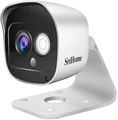 Productafbeelding van SRIHOME SH029 WiFi bewakingscamera, 1296P, draadloos, geschikt voor binnen- en buitengebruik, beveiligingscamera