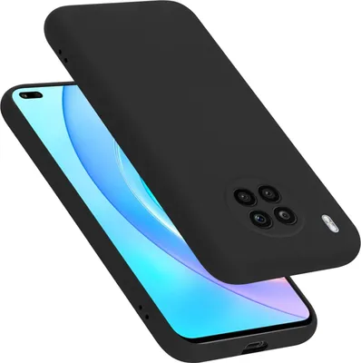Image de Cadorabo Housse pour Honor 50 LITE Housse en noir Housse pour portable Cover TPU Etui