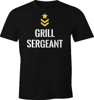 Produktbild von Herren T-Shirt Grill Sergeant Fun-Shirt Moonworks®  XS