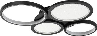Produktbild von Rabalux 71378 Deckenleuchten Aranis LED 40 Metall Kunststoff schwarz
