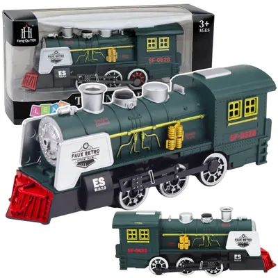 Produktbild von Klassische Lokomotive-Hindernissensor-Rauchlichter klingen grün