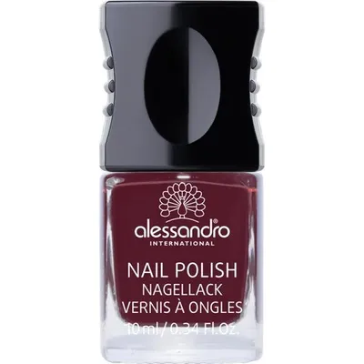 Produktbild von alessandro 905 Rouge Noir, 10 ml, Bordeaux, Rouge Noir, Färbung, Undurchsichtig, Glanz