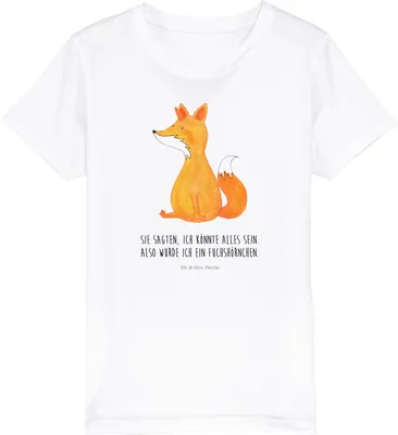 Produktbild von Mr. & Mrs. Panda Kleinkinder T-Shirt Einhorn Wunsch 7-8 Jahre (122/128) - Weiß - Geschenk, Einhörner, Baumwolle Kinder, Füchse, Baumwoll, Kurzarm, Unicorn, Unicorns