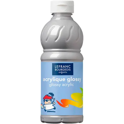 Produktbild von LEFRANC BOURGEOIS Acrylfarbe silber 500,0 ml