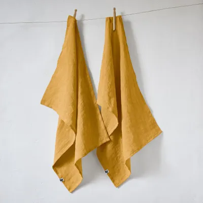 Produktbild von 2 Geschirrtücher 50 x 70 cm SOLINE Honey