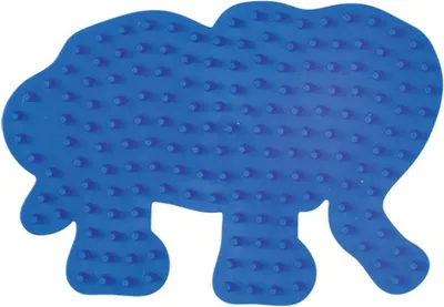 Produktbild von Hama Midi-Stiftplatte kl. Elefant, blau
