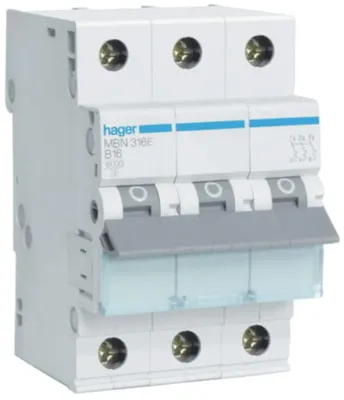 Productafbeelding van Hager MBN316E, 230 - 400 V
