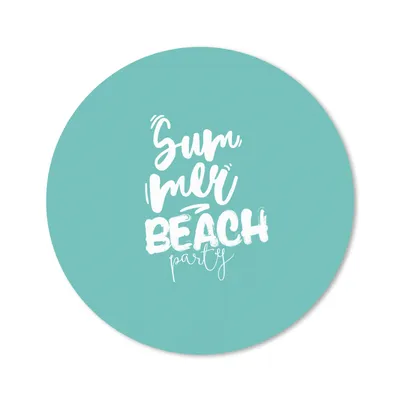 Produktbild von MuchoWow® Mauspad Mousepad Sommer - Strand - Blau 20x20 cm - Mousepads - Maus Mat - Pad - Mausunterlage - Schreibtischmatte