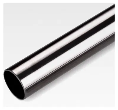 Produktbild von 2 x Möbelrohr Schrankrohr Garderobenstange Kleiderstange / 1.4301 / Länge 1500 mm / Ø 25 Edelstahlrohr