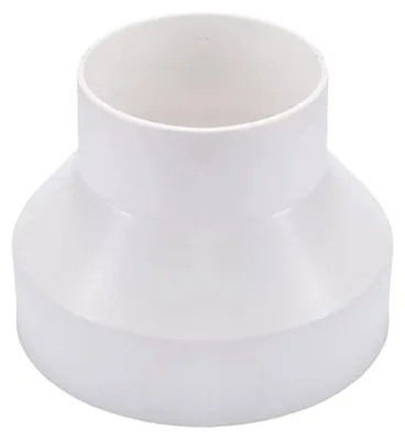 Zdjęcie produktu dla Złączka rurowa do systemu wentylacyjnego - Redukcja 150mm na 100mm - Wysokiej jakości ABS - Biała - Adapter kanałowy - Odpowiedni dla...