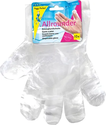 Produktbild von Peggy Perfect Einweg-Handschuh "Allrounder" 10er Pack