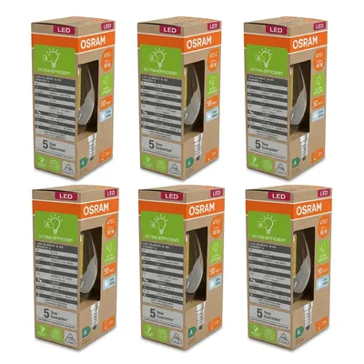 Produktbild von Osram LED Classic P 40 2,2W/840 E14 – 6er-Pack Kaltweiß