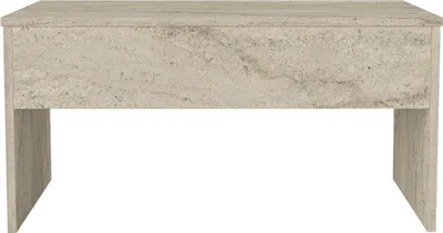 Produktbild von Skye Decor, Akilli, Couchtische, Travertin, Melamin-Spanplatte, 90 x 52 x 45 cm