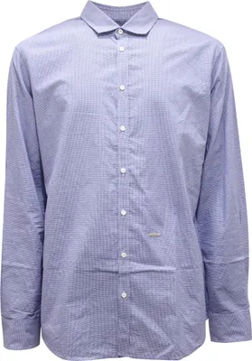 Productafbeelding van 2309AS - Herenoverhemd DSQUARED2 - Blauw