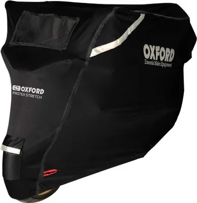 Imagen del producto de OXFORD: Cubierta para motocicleta, modelo CV170, dimensiones 203 cm x 83 cm x 119 cm, peso 0.98 kg