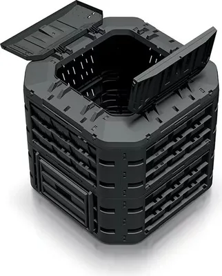 Obrázek produktu pro Prosperplast Plastový kompostér 650l, černý COMPOGREEN VARIO IKST650C-S411