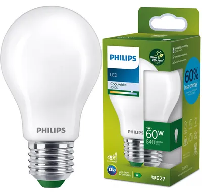 Zdjęcie produktu dla Philips by Signify Philips Filament Bulb Frosted 60W A60 E27