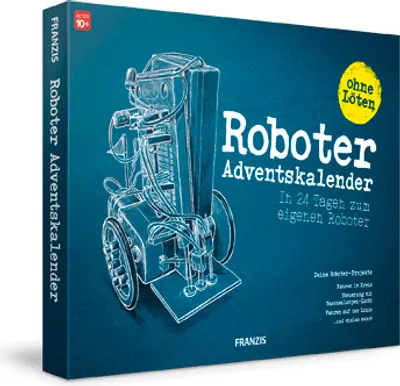 Zdjęcie produktu dla Kalendarz adwentowy robota - bez lutowania