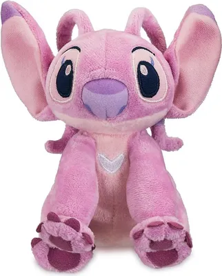 Produktbild von Disney Store Lilo and Stitch - Angel 17cm Soft Plush Bean Bag