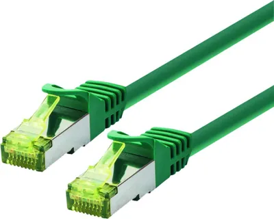 Produktbild von LOGON PROFESSIONAL TCR6ASS200G, 20 m, Cat6a, S/FTP (S-STP), RJ-45, RJ-45, Grün