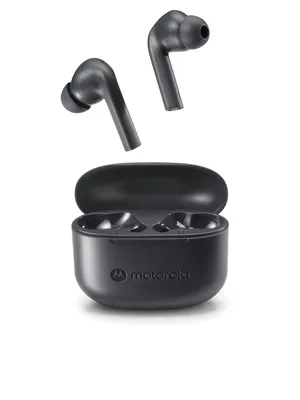 Produktbild von Motorola MOTO Buds 065 Kopfhörer Kabellos Bluetooth 5.3 - Wasserbeständige In-Ear Ohrhörer - 15 m Kabellose Reichweite - Earbuds 17 Stunden - Schwarz
