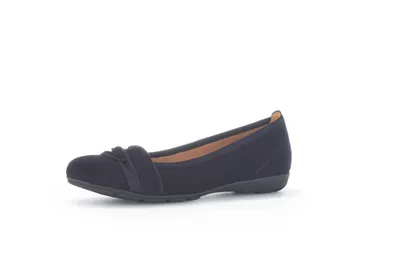 Produktbild von Gabor Shoes Ballerina - Blau Kunstleder Größe: 41.5 Normal