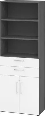Produktbild von Hammerbacher Kombischrank 6OH gp/ws