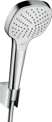 Produktbild von hansgrohe Croma Select E Brausenset Vario weiß/chrom, 1 Stk.
