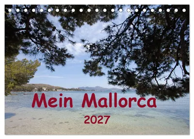 Produktbild von Mein Mallorca (Tischkalender 2027 DIN A5 quer), CALVENDO Monatskalender