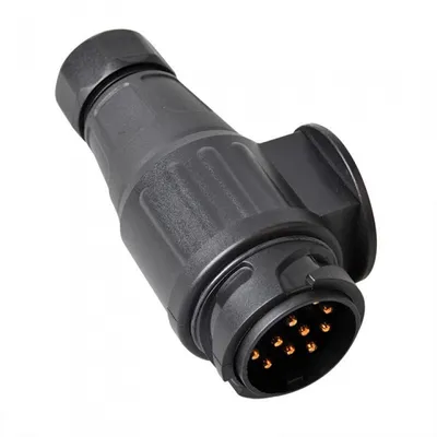 Productafbeelding van Jaeger PVC-connector, 13-polig, zwart