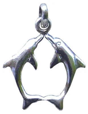 Produktbild von Anhänger "Partnerdelphin" Silber 925 1,2g