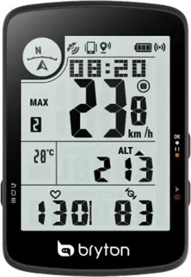 Produktbild von Bryton Rider 17e Fahrradcomputer Durchsichtig  Durchsichtig One Size