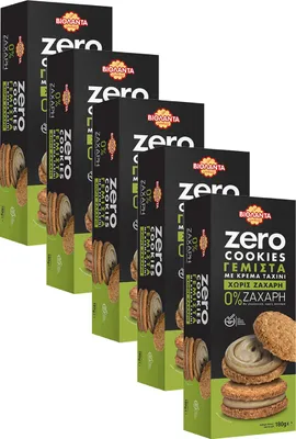 Produktbild von Cookies Doppelkekse gefüllte Kekse mit Tahini-Creme ohne Zucker 900g aus Griechenland