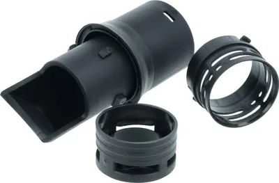Produktbild von vhbw Schlauch-Adapter Ersatz für Taski 30030-24 für Staubsauger, Staubsaugerschlauch - Anschlussadapter Schwarz