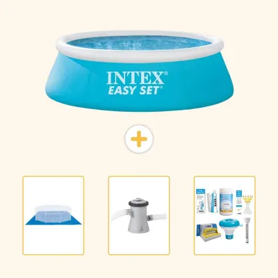 Imagen del producto de Conjunto de piscina Easy Set - 183 x 51 cm - de 4 piezas - S21267