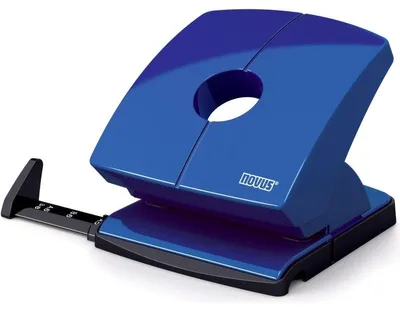 Produktbild von Novus Bürolocher B 230, bis 30 Blatt blau, im Blister