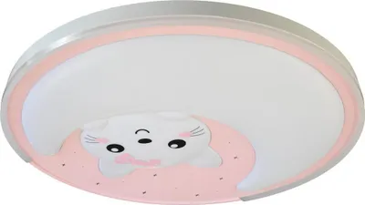 Produktbild von Deckenleuchte MOONCAT PINK 34W LED