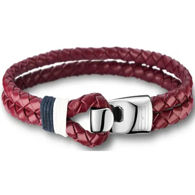 Image de Bracelet homme Tommy Hilfiger 2700672 cuir 24 cm