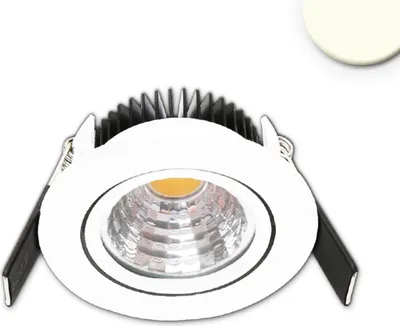 Produktbild von ISOLED LED Einbauleuchte 68 MiniAMP weiß 5W, 24V DC, warmweiß 3000K, dimmbar