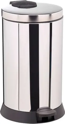 Image de Poubelle à pédale 20l inox - Rossignol - 94119 -