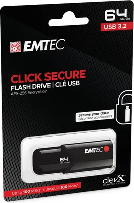Produktbild von Emtec ECMMD64GB123 B120 64 GB Stick, 100MB/s Lesen, 20MB/s Schreiben