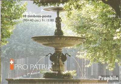 Produktbild von Briefmarken Schweiz 2000 Mi MH117 (kompl.Ausg.) gestempelt Pro Patria