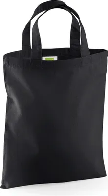 Image de Westrord Mill Mini-sac à provisions, 4 l BC1216 (Taille unique) (Noir)