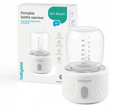 Produktbild von Babyono Tragbarer Kabelloser Flaschenwärmer für Babys 1645 8 Stunden 9000 mAh