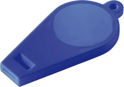 Produktbild von Pfeife "Schlüsselanhänger" standard-blau PP